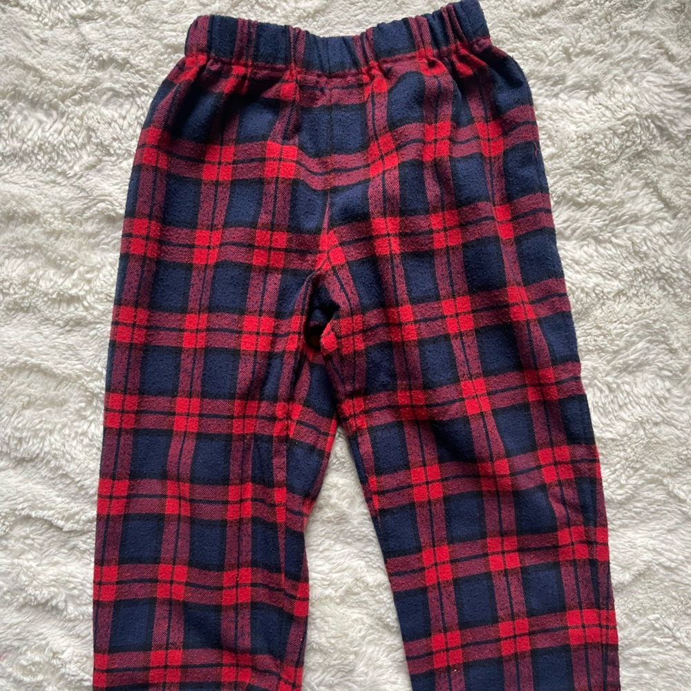 Red and Blue Plaid Pants